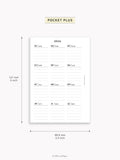 Y115_2026 | 2026 Calendar with Monthly Blank Page