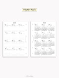 Y115_2026 | 2026 Calendar with Monthly Blank Page
