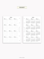 Y115_2026 | 2026 Calendar with Monthly Blank Page