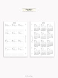 Y115_2026 | 2026 Calendar with Monthly Blank Page