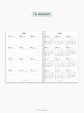 Y115_2026 | 2026 Calendar with Monthly Blank Page