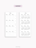 Y115_2026 | 2026 Calendar with Monthly Blank Page