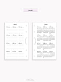Y115_2026 | 2026 Calendar with Monthly Blank Page