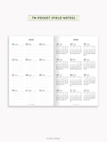 Y115_2026 | 2026 Calendar with Monthly Blank Page