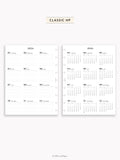 Y115_2026 | 2026 Calendar with Monthly Blank Page