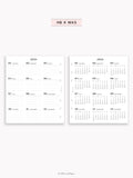 Y115_2026 | 2026 Calendar with Monthly Blank Page