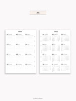 Y115_2026 | 2026 Calendar with Monthly Blank Page