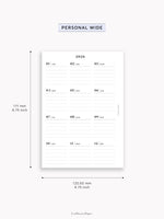 Y115_2026 | 2026 Calendar with Monthly Blank Page