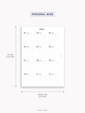 Y115_2026 | 2026 Calendar with Monthly Blank Page