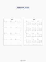 Y115_2026 | 2026 Calendar with Monthly Blank Page