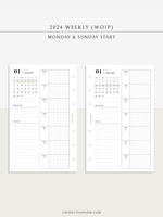 W108_G_WO1P_2024 | 2024 Weekly Planner, Grid