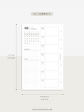 W108_GX_WO2P_2024 | 2024 Weekly Planner, Blank