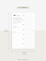 W108_G_WO2P_2024 | 2024 Weekly Planner, Grid