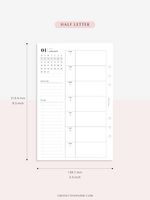 W108_GX_WO1P_2024 | 2024 Weekly Planner, Blank