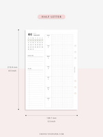 W108_G_WO2P_2024 | 2024 Weekly Planner, Grid