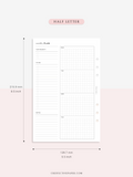 W128 | Weekly Planner, WO2P