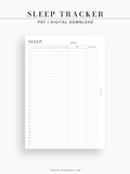 T132 | Monthly Sleep Tracker