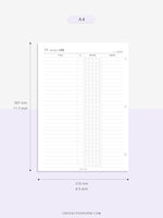 T121 | TV Series Tracker, Movie Journal, Entertainment Log Bundle