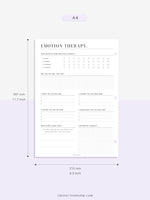 N122-5 | Emotion Therapy Journal Template