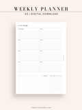 W122 | Weekly Planner, WO1P