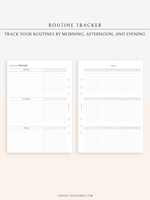 T129 | Monthly Routine Tracker