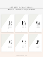 M117_2023 | 2023 Monthly Cover Pages