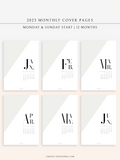 M117_2023 | 2023 Monthly Cover Pages