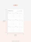 N121-3 | Work-out Planning, Fitness Planner, Wellness Journal