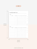 N121-6 | Vitamins & Supplements Tracker, Medication Log Template