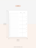 M120 | Basic Monthly Planner, MO2P