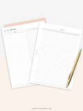 T128 | Monthly Goal & Habit Tracker, MO2P