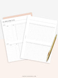 N121-6 | Vitamins & Supplements Tracker, Medication Log Template