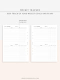 T118 | Weekly Habit and Goal Tracker