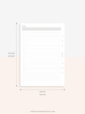 N107 | Checklist Bundle Template to Personalize Category