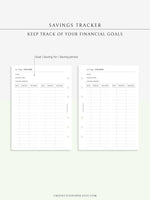 T109 | Money Savings Challenge Tracker