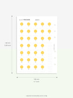 T116 | Monthly Emoji or Color Mood Tracker