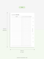 T128 | Monthly Goal & Habit Tracker, MO2P
