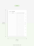 T128 | Monthly Goal & Habit Tracker, MO2P