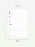 W117_2023 | 2023 Dated Weekly Planner, 24-hour Time Scheduler, WO4P