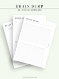 N122 | Wellness Journal Bundle, Mind Health Care Planner Set
