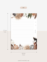 B103-9 | Christmas Lined Notes