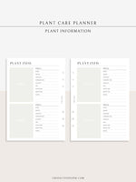 N118 | Plant Information & Care Tracker