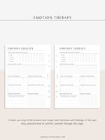 N122-5 | Emotion Therapy Journal Template