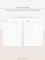 T132 | Monthly Sleep Tracker