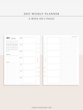 W108_01GX_WO2P_2023 | 2023 Dated Weekly Planner Inserts Printable Template