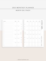 M114_2023 | 2023 Monthly Planner Printable Template (MO2P)