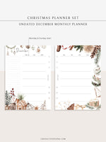 B103 | Christmas Planner Bundle, 10 of Set
