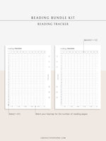 B102 | Book Review & Reading Journal Bundle Printable