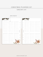 B103 | Christmas Planner Bundle, 10 of Set