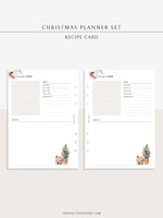 B103 | Christmas Planner Bundle, 10 of Set